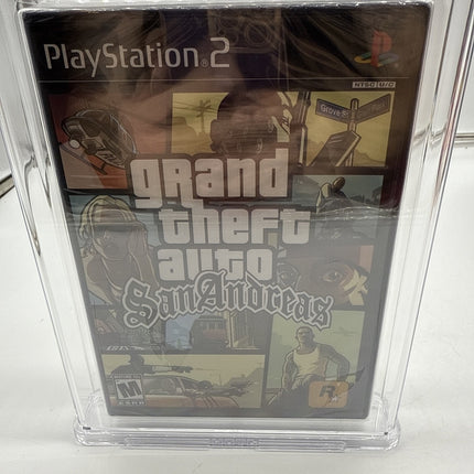 GTA San Andreas PS2 Graded & Sealed WATA 10 A++
