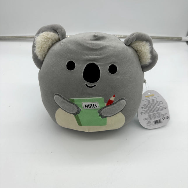 2023 Squishmallows - Kirk The Koala with Notebook 8” Back To School Bear