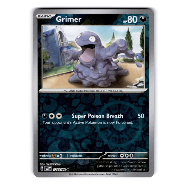 Grimer Common SV01: Scarlet & Violet Base Set 126/198 NM