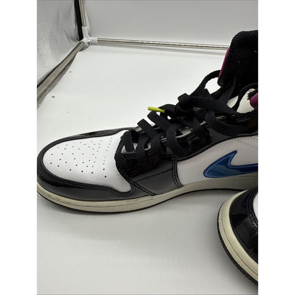 Size 13 - Air Jordan 1 SE Mid Cyber Active Fuchsia Pink Green