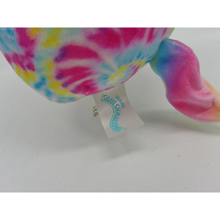 Squishmallow 6” Talisa the Tie Dye Unicorn Cat Kitty with Silver Horn