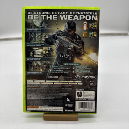 Crysis 2 CIB W/ Manual - Xbox 360