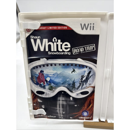 Shaun White Snowboarding Road Trip Nintendo Wii Tested Complete w/ Manual CIB