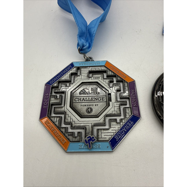 365 Days Run the Year Medal Challenge Medals Lot Running Award