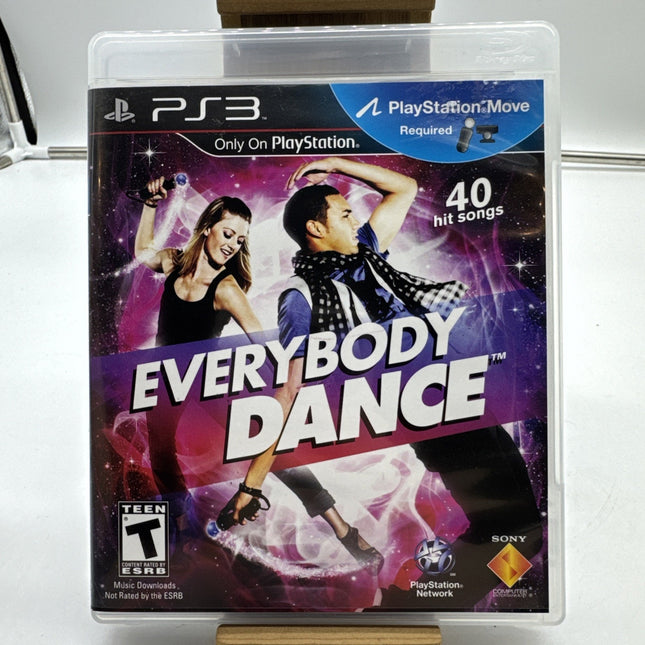 EVERYBODY DANCE Playstation 3 PS3 Complete CIB w/ Box, Manual Good
