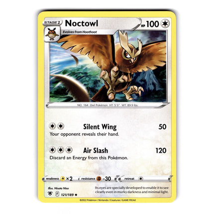 Noctowl Uncommon SWSH10: Astral Radiance 121/189 NM