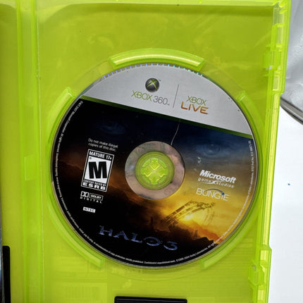 Halo 3 (Microsoft Xbox 360, 2007) – Complete In Box (CIB) w/ Manual