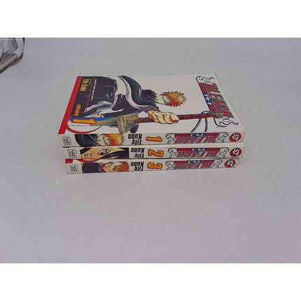 bleach manga english Vol. 1,2,3. Shonen Jump Tire Kubo