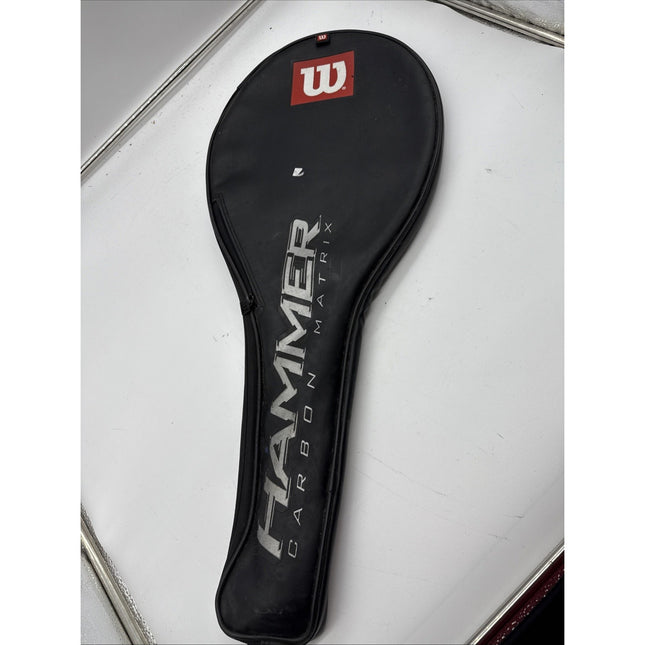 Wilson Hammer H4 Carbon Matrix 4 1/2 grip 113” sq. in.