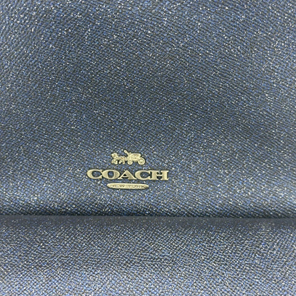 Coach purse Blue Stardust glitter Jes Crossbody with wallet H1992-F88011