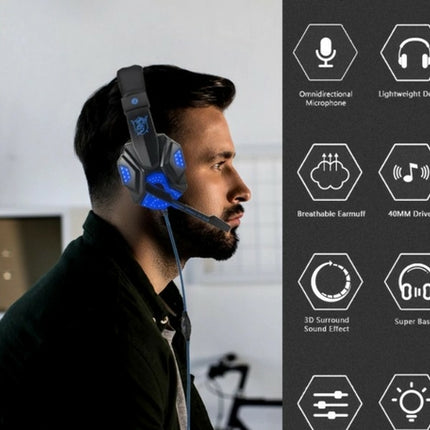 Ninja Dragon G9300 LED Gaming Headset with Microphone