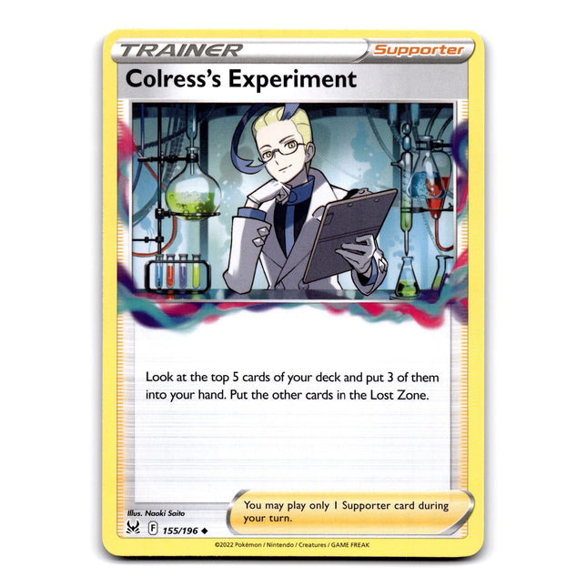 Colress's Experiment Uncommon SWSH11: Lost Origin 155/196 NM