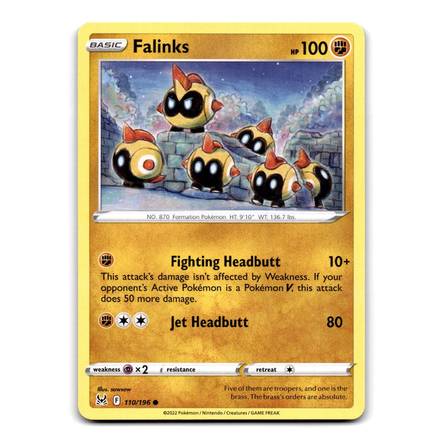 Falinks Common SWSH11: Lost Origin 110/196 NM
