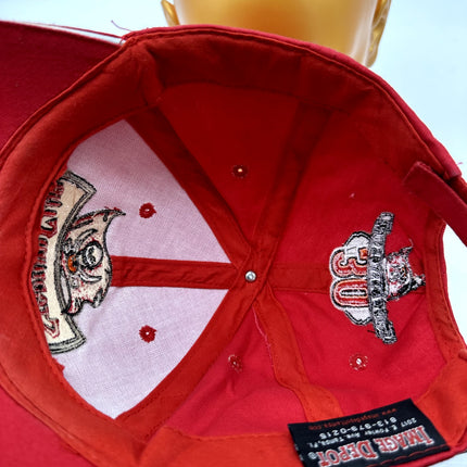 Vintage Tampa Bay Buccaneers Hat Cap Black Red 2005 Stadium Club NFL Football