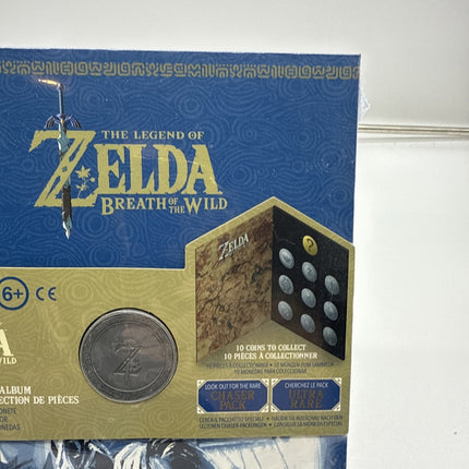 THE LEGEND OF ZELDA BREATH OF THE WILD COIN COLLECTOR'S ALBUM NINTENDO 2018 O7