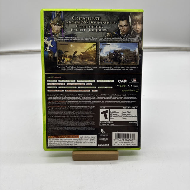 Dynasty Warriors 7 (Microsoft Xbox 360, 2011) Complete CIB