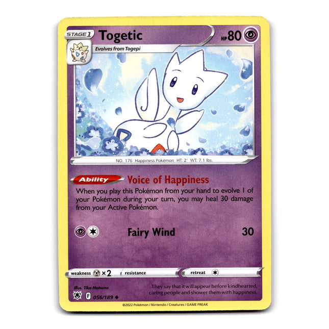 Togetic Uncommon SWSH10: Astral Radiance 056/189 NM