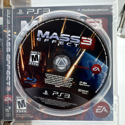 Mass Effect 3 (Sony PlayStation 3, 2012) PS3 CIB Complete