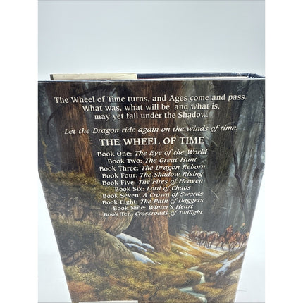 Crossroads Of Twilight Hardcover Book 10 The Wheel Of Time Robert Jordan 1st Ed