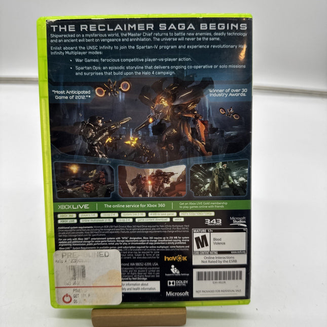 Halo 4 (Microsoft Xbox 360, 2012)