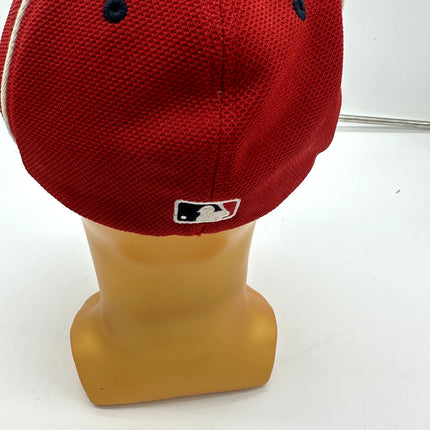 Vintage New York Yankees 3930 Twins Hat Cap Navy Blue Red MLB Rare New Era