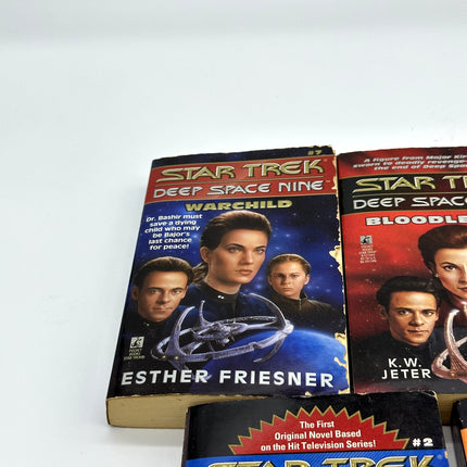 Star Trek PB Lot of 5 Deep Space Nine #1 #2 #3 #4 #7 first printing paper back