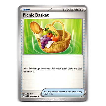 Picnic Basket Uncommon SV01: Scarlet & Violet Base Set 184/198 NM