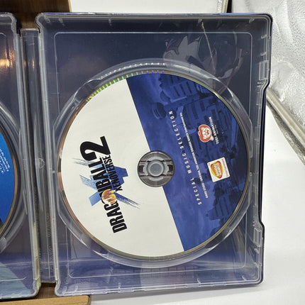USED Dragonball Xenoverse 2 Limited Edition Steelbook + OST Some Defects On Case