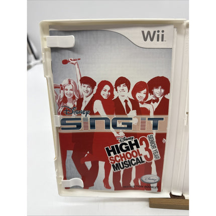 Disney Sing It: High School Musical 3 (Nintendo Wii, 2009)