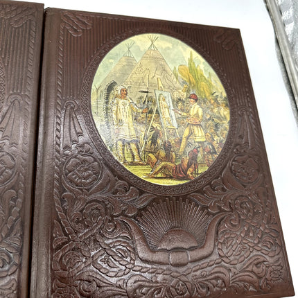 Time Life The Old West Volume Book Lot Leatherette 1976-1979, Classics VG