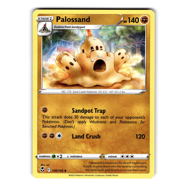 Palossand Uncommon SWSH12: Silver Tempest 100/195 NM