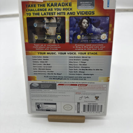 Disney Sing It: Pop Hits (Nintendo Wii, 2009)