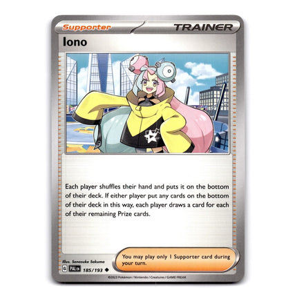 Iono Uncommon SV: Paldean Fates 080/091 NM