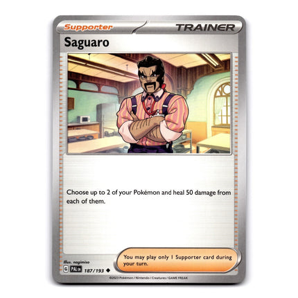 Saguaro Uncommon SV02: Paldea Evolved 187/193 NM