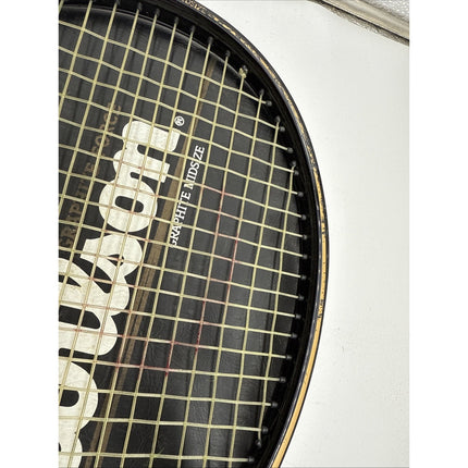 Wilson Graphite Force Graphite Composite Midsize Tennis Racket 4 3/8 (L3) Grip