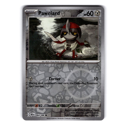 Pawniard Common SV: Black Bolt 064/086 NM