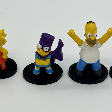 2015 Greenbrier Simpsons Figures Lot Of 5 Bart Lisa Maggie Homer Marge