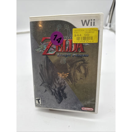 Legend of Zelda Twilight Princess (Nintendo Wii) CIB Complete First Print