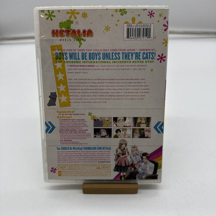 Todd Haberkorn Signed Copy Of Hetalia World Series Season 4 DVD 2 Disc Set