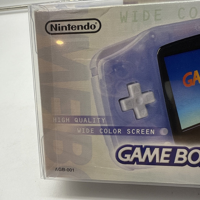 Nintendo Gameboy Advance GBA Console Milky Blue w/Box Tested Rare Japan Import