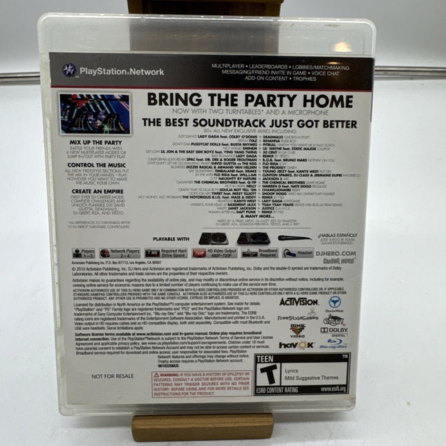 Dj Hero 2 PlayStation 3 Ps3 - Complete CIB
