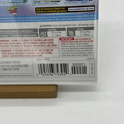 Pokemon Moon 3DS (Brand New Factory Sealed US Version) Nintendo 3DS, Nintendo 3D