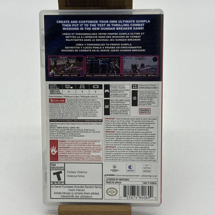 Gundam Breaker 4 - Nintendo Switch