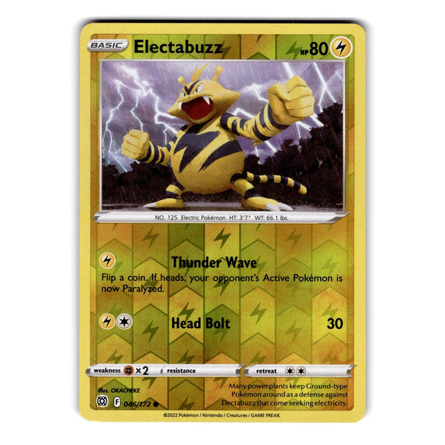 Electabuzz Common SWSH09: Brilliant Stars 046/172 NM