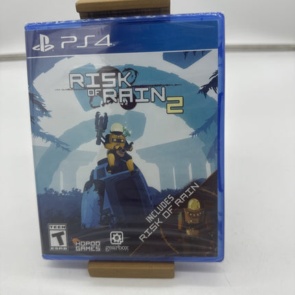 Risk of Rain 2 Playstation 4 PS4 Includes Risk of Rain Brand New Factory Sealed