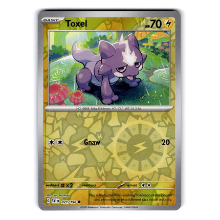 Toxel Common SV01: Scarlet & Violet Base Set 071/198 NM