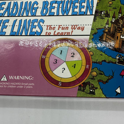 Reading Between the Lines Board Game 2002 Blue Level Edition - Learning Well