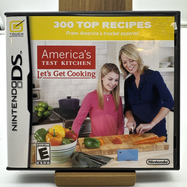Nintendo DS America's Test Kitchen Let's Get Cooking - Complete in Box w/ Manual