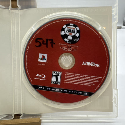 World Series of Poker 2008: Battle for the Bracelets (Sony PlayStation 3, 2007)