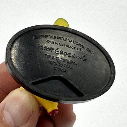 2015 Greenbrier Simpsons Figures Lot Of 5 Bart Lisa Maggie Homer Marge